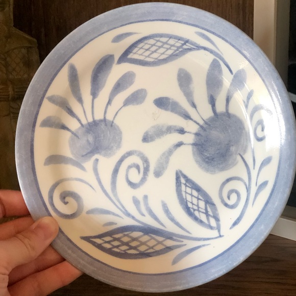 Corelle Blue & White Plate - Picture 2 of 5